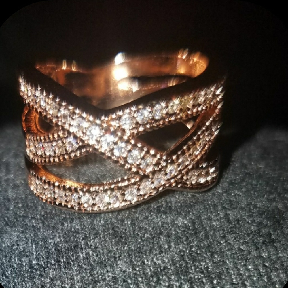 rose gold band size 7